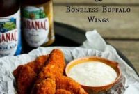 Homemade Crispy Oven-Baked Chicken Nuggets and Boneless Buffalo Wings