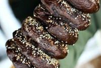 Black Russian Pumpernickel Everything Bagels