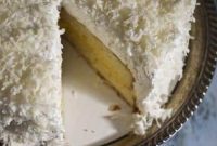 Zesty Coconut Cloud Cake