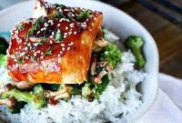 Korean Miso Honey Glazed Cod