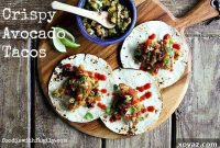 Golden Fried Avocado Tacos with Smoky Pineapple Relish