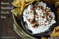 Creamy Bacon Cheddar Chive Dip