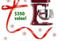 Win a KitchenAid Professional Stand Mixer
