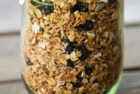Blissful Slow Cooker Blueberry Coconut Vanilla Granola