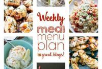 Easy Meal Plan July 11-17
