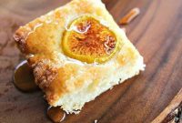 Honeyed Fig Snack Cake