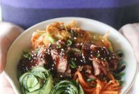 Sizzling Korean BBQ Steak Bowls