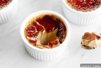 Spiced Chai Creme Brulee