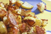 Golden Crispy Cheesy Potatoes