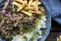 Unrolled Egg Roll Bowl