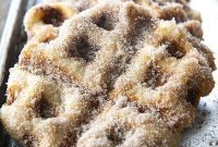 Easy Cinnamon Sugar Churro Waffles