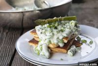 Lush Creamed Asparagus and Peas