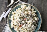 Zesty Salmon Pasta Salad
