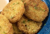 Crispy Air Fryer Fried Green Tomatoes