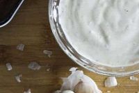 Instant Garlic Anchovy Mayonnaise