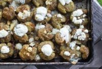 Piquant Gorgonzola Smashed Potatoes