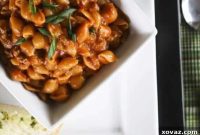 Ultimate Bacon Cheeseburger Pasta