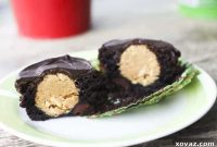 Fudgy Peanut Butter Cup Brownie Delights