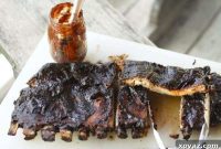 Grilled Barbecue Spare Ribs
