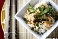 Make Ahead Thai Red Curry Shrimp with Coconut Rice plus Freezing Rice Guide