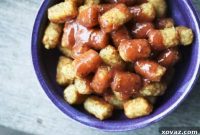 Make Ahead Mondays Cornell Food Truck Style Julio Sauce and Tots