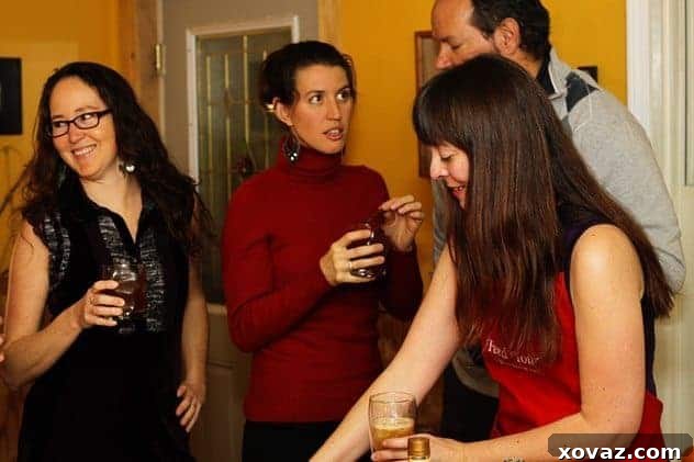 Guests enjoying Captain Morgan cocktails and conversation at a lively party