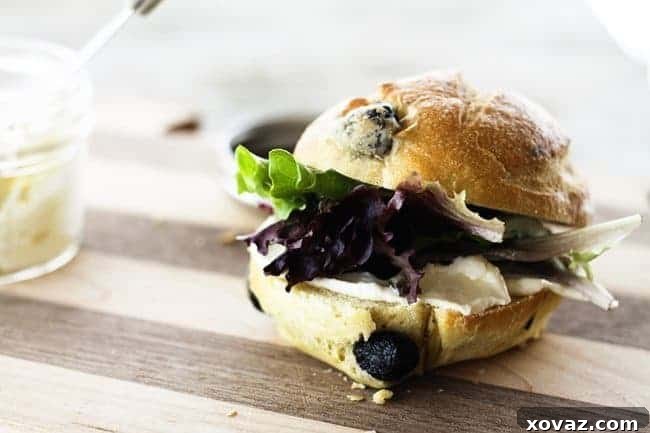 Delicious Black Olive Sandwich Rolls