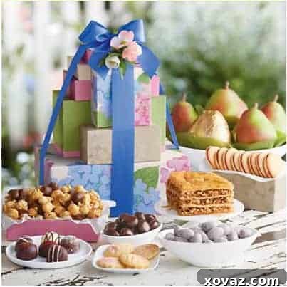 The Ultimate Harry & David Mother's Day Giveaway 2 Harry & David Mother's Day Tower of Treats Deluxe Gift Set