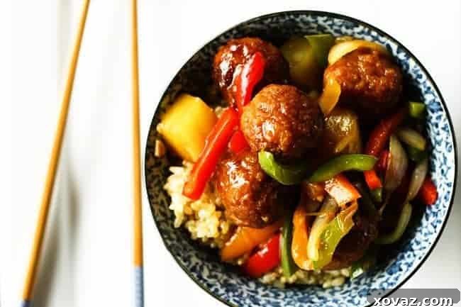Stir Fried Sweet and Sour Ham Balls 4 Sweet and Sour Old Fashioned Ham Ball Stir-fry | A quick and flavorful meal from www.foodiewithfamily.com