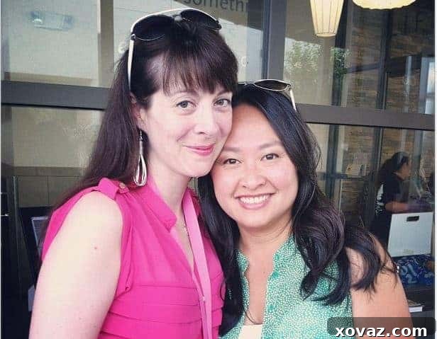 Rebecca of Foodiewithfamily.com and Diane of Whiteonricecouple.com