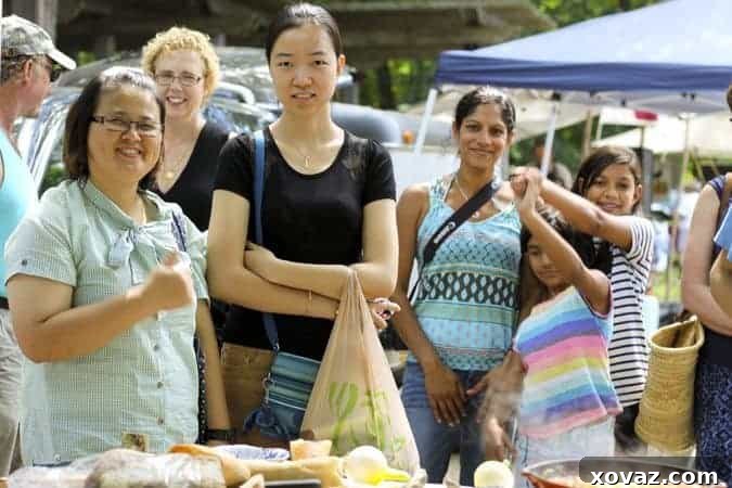 Making shakshuka for a crowd at Alfred Farmer's Market | www.foodiewithfamily.com