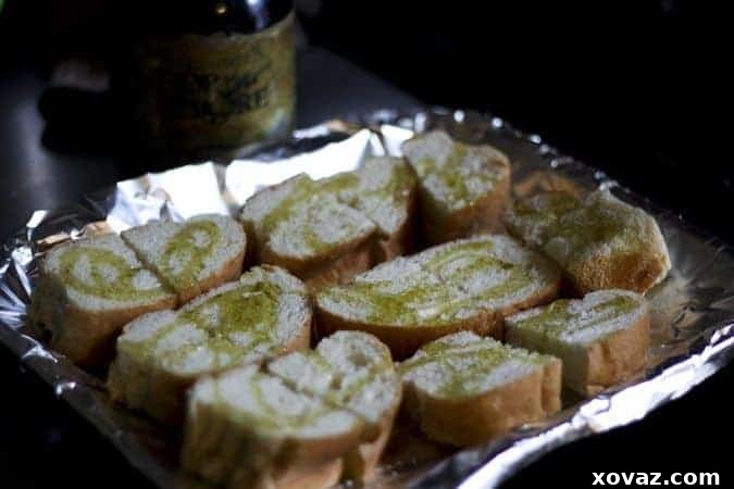 Crispy Croutons for French Onion Soup