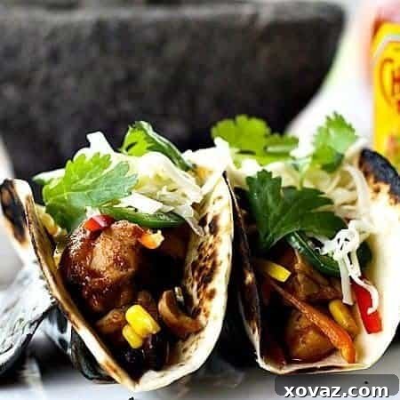 Slow Cooker Barbecue Chicken Tacos - A vibrant and easy dinner idea
