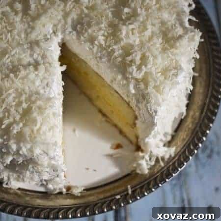 The Ultimate Coconut Lemon Cake