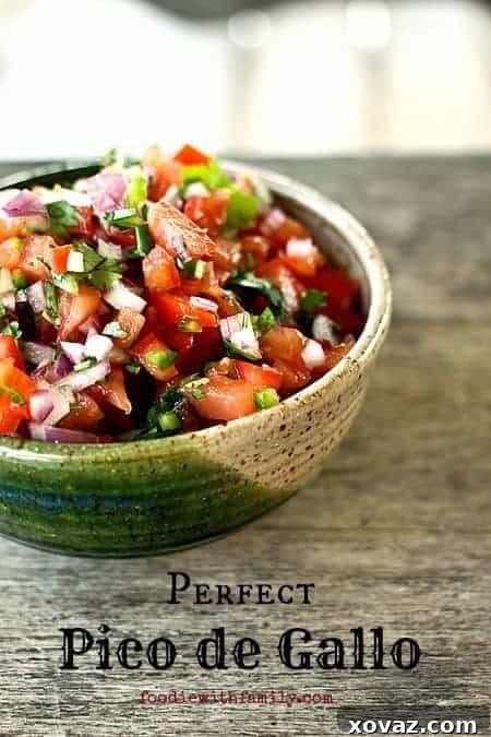 Fresh and Vibrant Pico de Gallo - The Ultimate Mexican Salsa for Every Dish