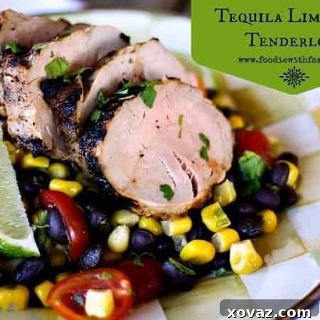 Tequila Lime Pork Tenderloin recipe image