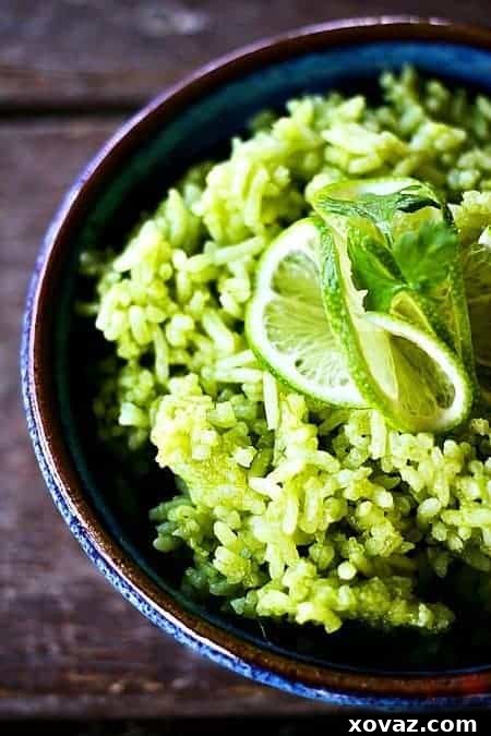 Vibrant Cilantro Lime Rice, a fragrant and flavorful side dish perfect for any meal.