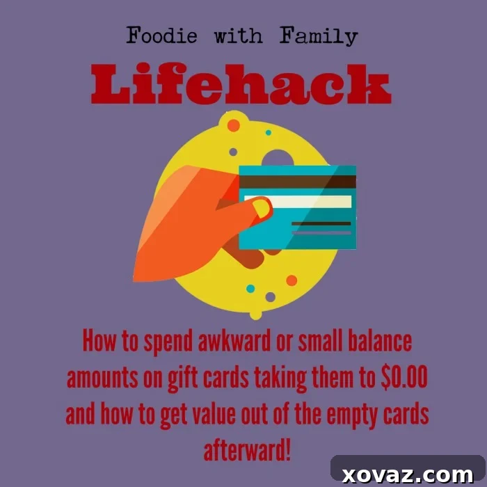 Maximize Your Gift Card Potential From Leftovers to Used Cards 2 Learn how to effectively use up small balances on gift cards and discover creative ways to repurpose empty cards, maximizing their value.