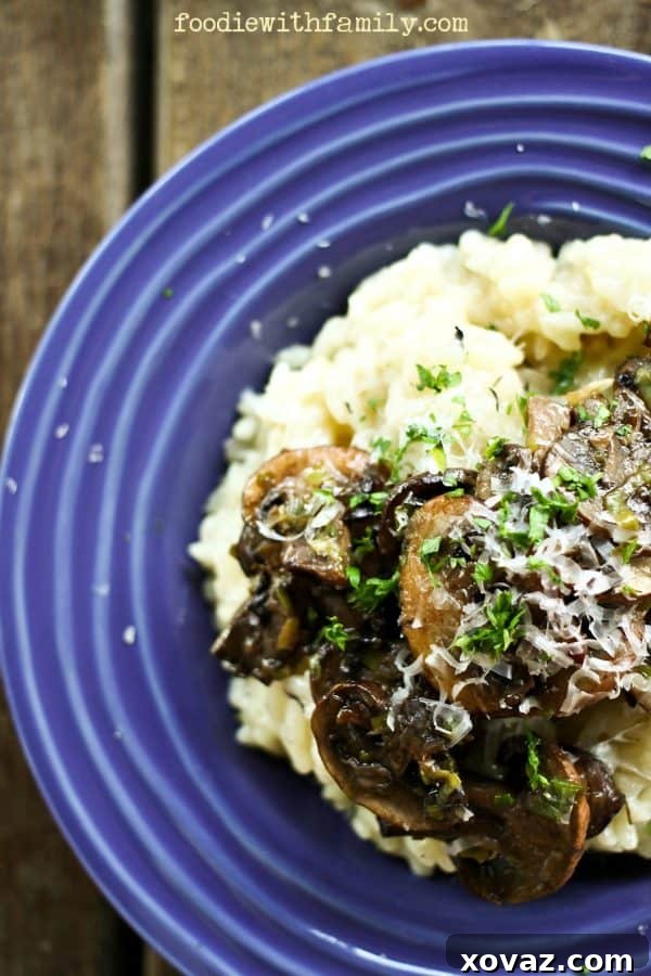 Effortless Creamy Risotto 2 Basic Risotto tutorial with topping ideas from foodiewithfamily.com