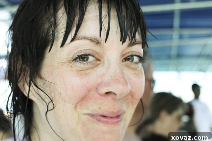 Snorkel Mask Marks on my face: Cruising on the Carnival Sunshine foodiewithfamily.com