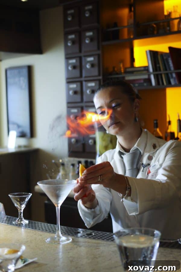 Alchemy Bar Mixology Class: Cruising on the Carnival Sunshine foodiewithfamily.com