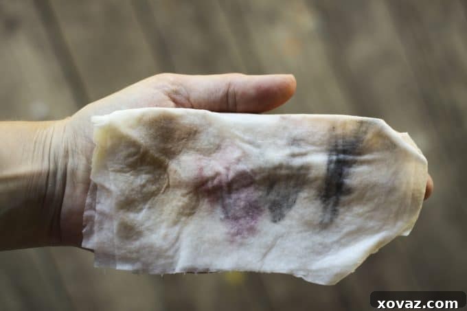 Using a DIY All-Natural Disposable Make-up Removal Towelettes from foodiewithfamily.com