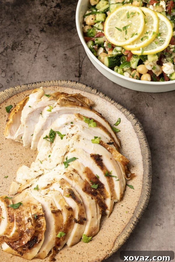 Smoked Turkey Perfection: Techniques for a Flavorful Feast 3 Close-up of a raw turkey breast on a roasting rack, prepared for smoking after drying.
