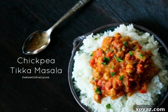 Creamy Chickpea Tikka Masala 3 Quick 30-minute Chickpea Tikka Masala, a hearty, simple, affordable, and deeply comforting meal that is naturally meat, dairy, and gluten free from foodiewithfamily.com