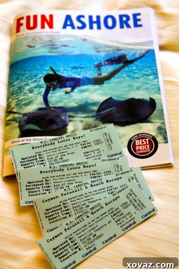 Ready for our excursions on the #CarnivalBreeze #client