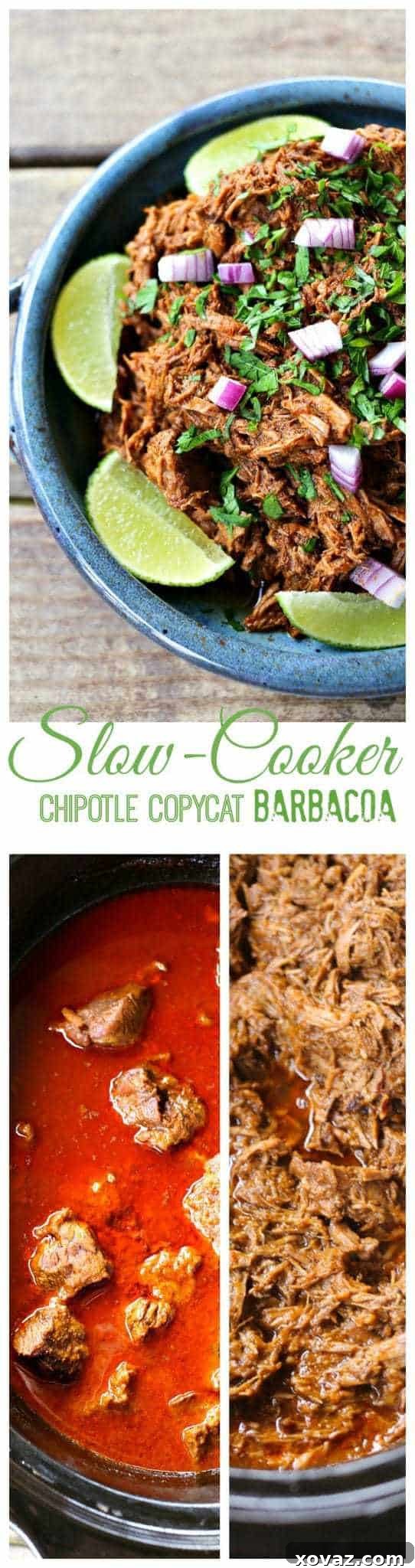 The Ultimate Slow Cooker Chipotle Barbacoa: Taste the Restaurant at Home 4 Crockpot Chipotle Copycat Barbacoa