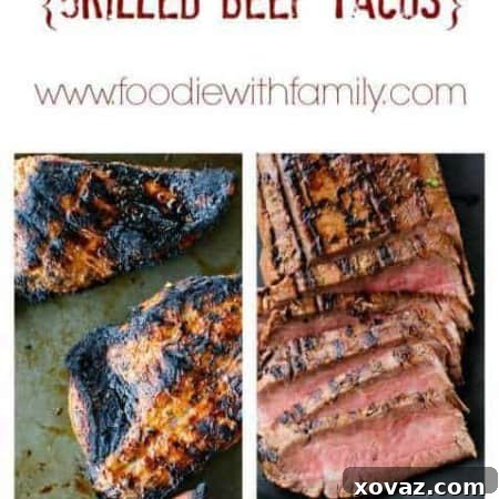 Sizzling Carne Asada Tacos 6 A vibrant collage of Carne Asada Tacos, showcasing the grilled beef and fresh toppings