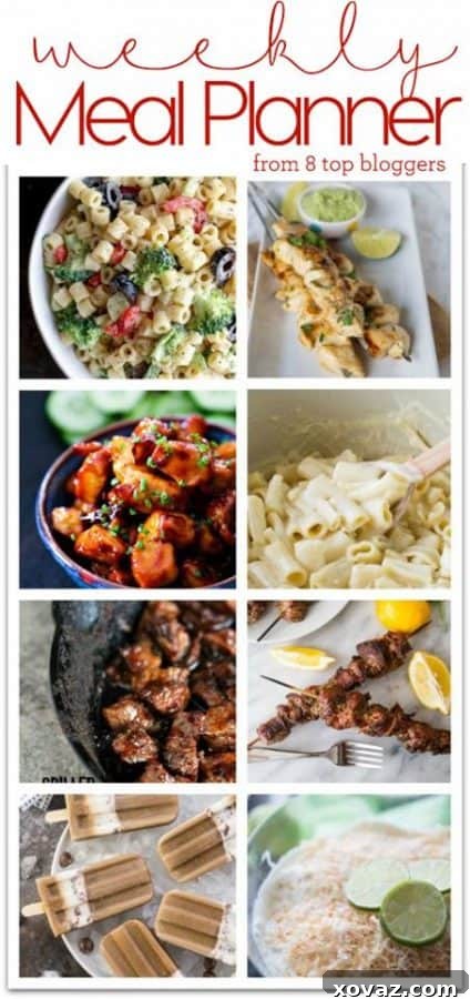 Simplify Your Week: Meals Made Easy (July 20-26) 3 Easy Weekly Meal Plan Recap with all dishes