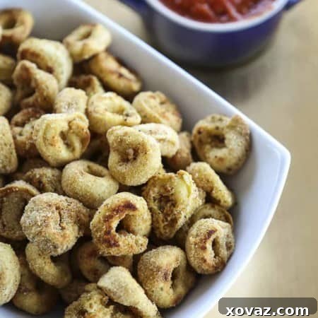 Toasted Tortellini Bites from foodiewithfamily.com
