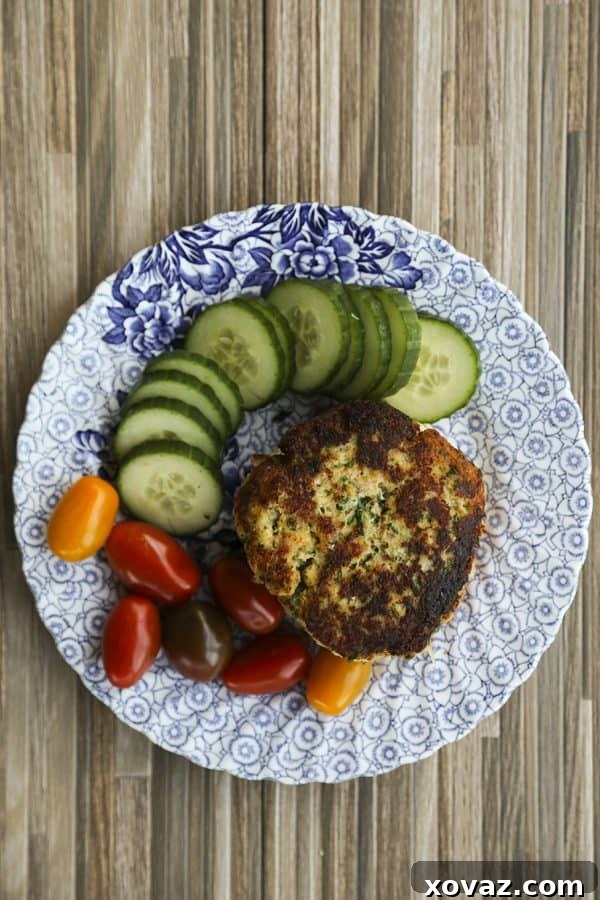 Pan-Crisped Cod Patties 3 Crispy Cod Burgers with chives and Old Bay from foodiewithfamily.com